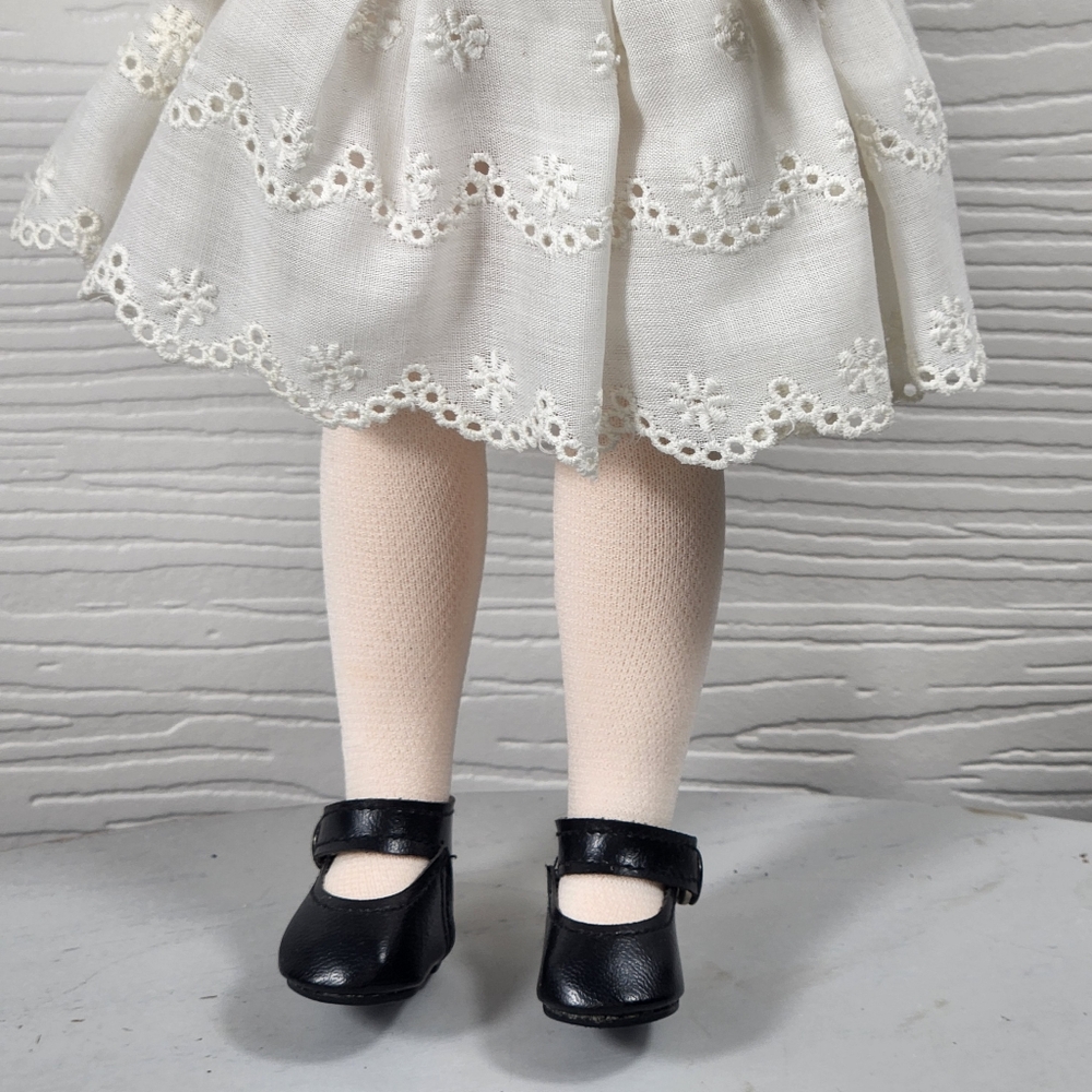 Vintage Mid-century 1966 Effanbee Chipper Doll 14.5 Inch Red Hair Sleepy eyes - Picture 3 of 9